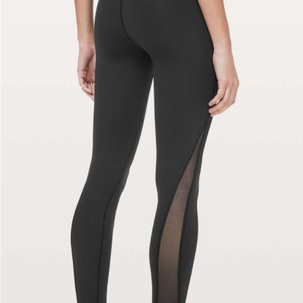 ✨Lululemon Train Times 7/8 Pant *25" Black Size 6